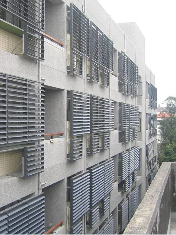 Sunshade Acoustic Louvre for Residential Building